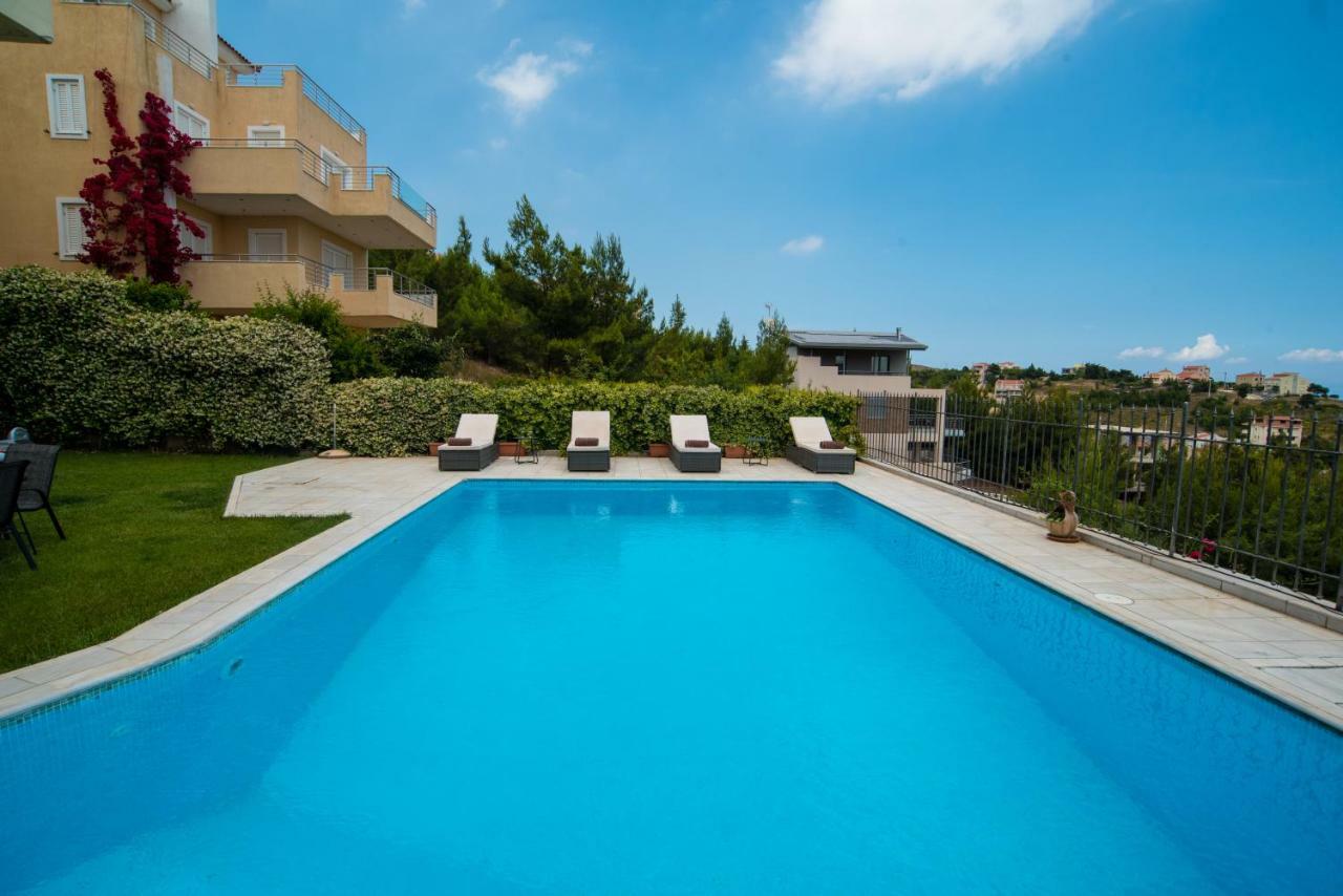 Villa Olympia Vip Dhráfi エクステリア 写真
